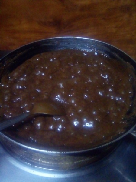 simmering Chocolate frosting
