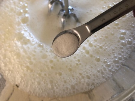 adding cream of tartar
