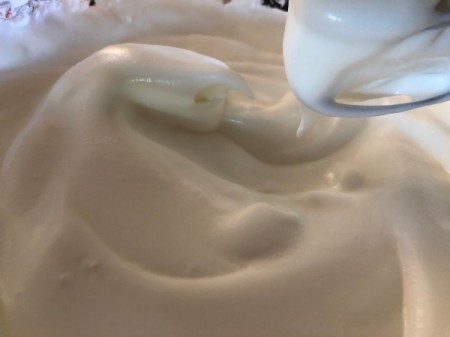 whipped egg whites