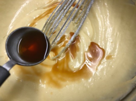 adding vanilla to batter