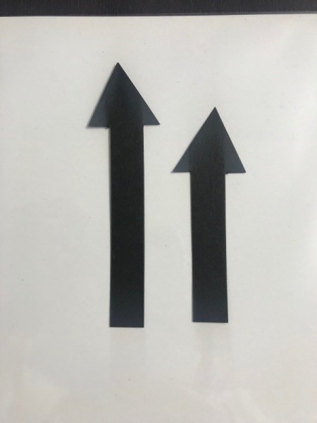 Paper Plate Clock - cut one arrow shorter