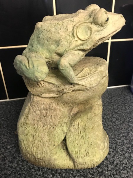 Value of a Signed Elizabeth Ritter Frog Figurine