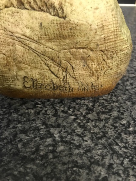 Value of a Signed Elizabeth Ritter Frog Figurine