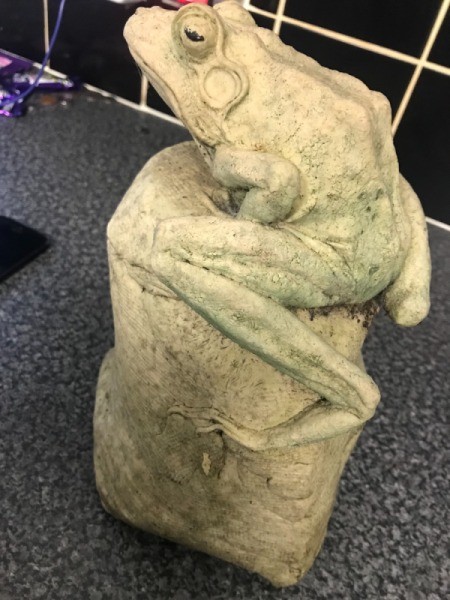 Value of a Signed Elizabeth Ritter Frog Figurine