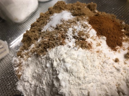 dry ingredients in bowl