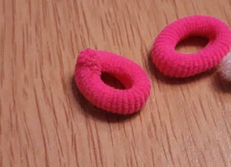 Teeny Tiny Dolly Slippers - 2-3 back stitches are enough