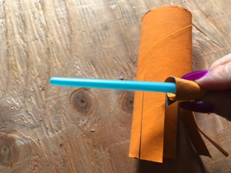 "Giving You All My Love" Octopus - use the paint brush handle to curl the legs