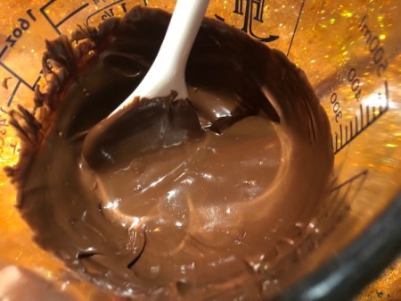 melted Chocolate in bowl