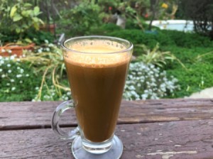 Veggie Date Juice in glass