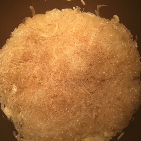 Glass Noodle with added soy sauce