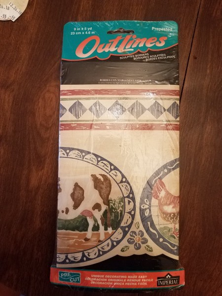 Looking for Imperial Wallpaper Border - border with cows and chickens