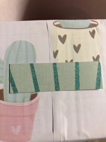 Recycled Cardboard Box Valentine's Day Mailbox - cut a scrap of paper