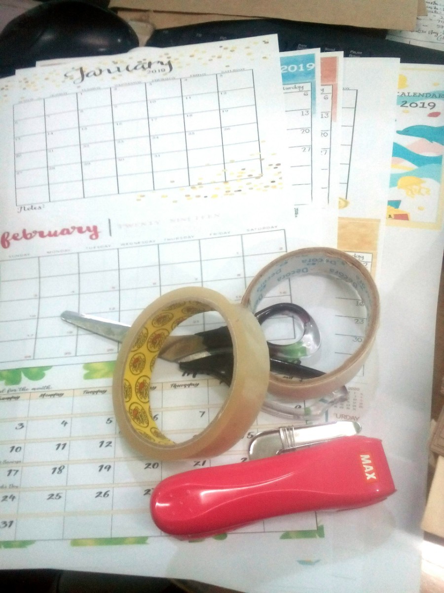 Daily Activity Calendar ThriftyFun