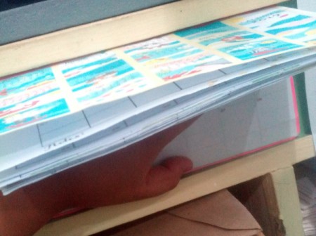 Daily Activity Calendar - stick to your bulletin board