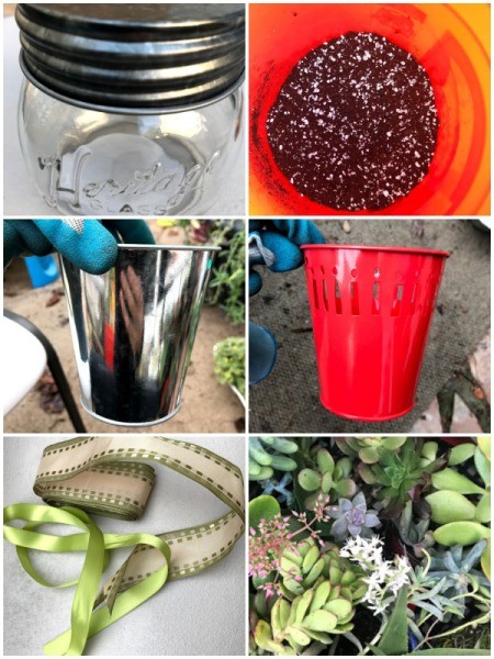 Succulent Planters - supplies