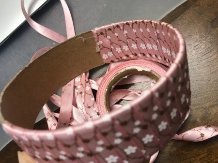 Candy Basket - continue wrapping overlapping slightly