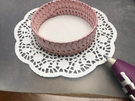 Candy Basket - hot glue in place