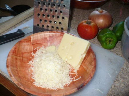 grating cheese