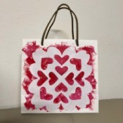 Valentine's Day Decorated Gift Bag