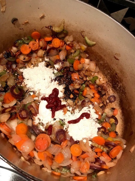 added sour cream and