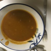 Butternut Squash Soup in bowl