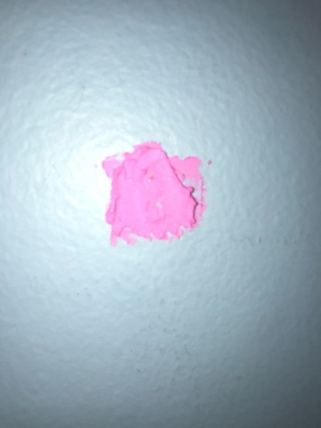 Patching Screw Holes in Walls - spackle  over hole
