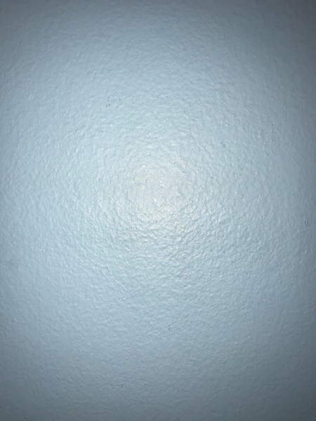 Patching Screw Holes in Walls - finished project