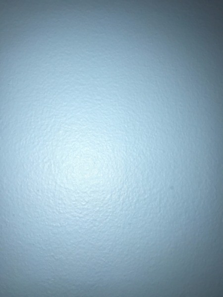 Patching Screw Holes in Walls - touch up with wall color paint