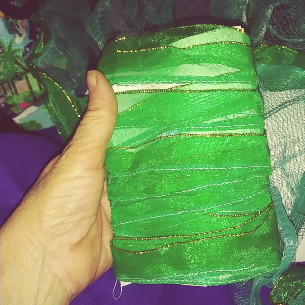 Bath Poufs for Craft Ribbons