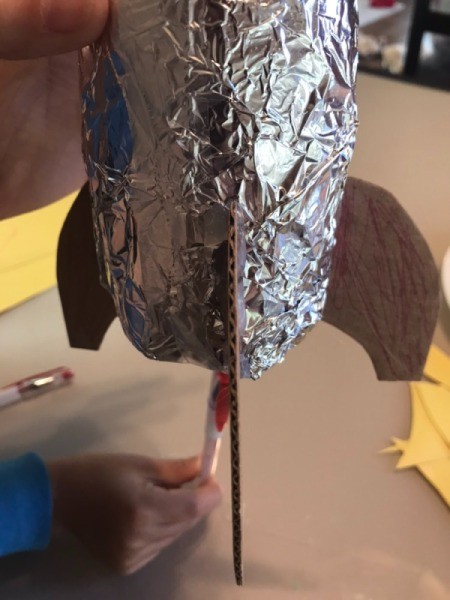 Making a Recycled Rocketship