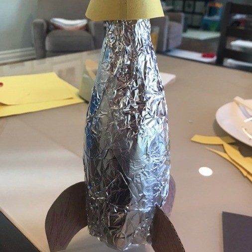 Making a Foil Wrapped Bottle Rocketship ThriftyFun