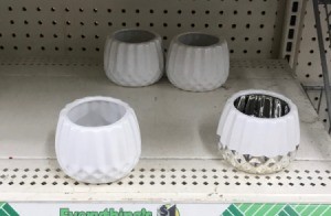 Dollar Tree Candle Holders as Succulent Pots - inexpensive candle holders to use as succulent pots