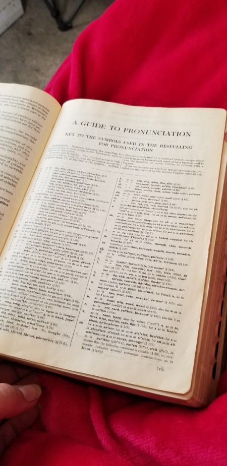 Value of Vintage Webster's Dictionary