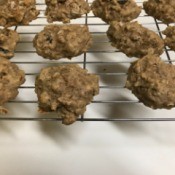 Breakfast Cookies cooling on rack