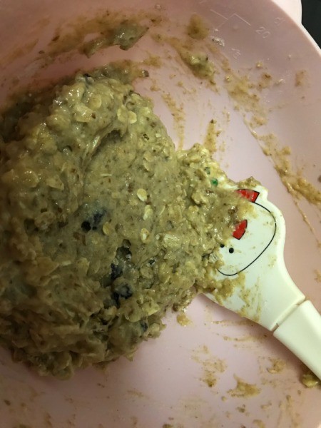 mixing wet and dry ingredients