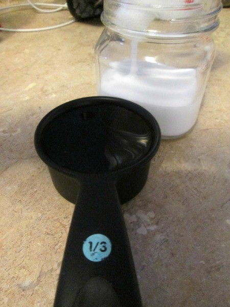 Homemade Mod Podge - add water