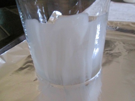 Homemade Mod Podge - apply watered down glue to the container