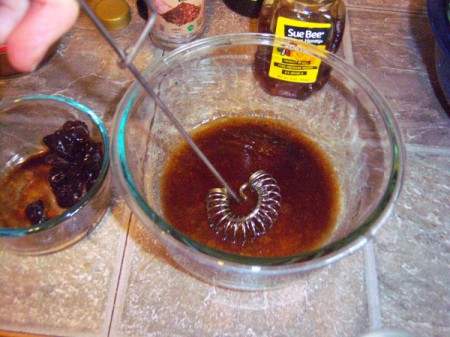 whisking dressing
