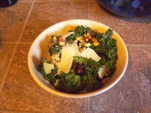 Kale Salad Magnifico in bowl