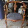 Identifying an Antique or Vintage Chair - wooden chair with upholstered seat