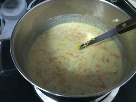 Tuna Cheddar Chowder