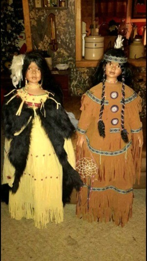Value of Ashley Belle Native American Dolls