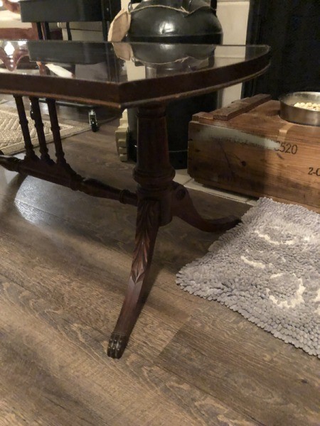 Value of a Mersman Glass Topped Coffee Table