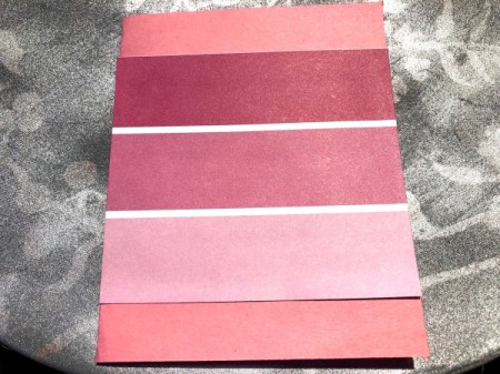 3D Ice Cream Card - cut a square from the patterned paper and glue to center of the card