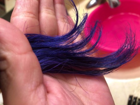 Create Bouncy Curls with Cardboard Tubes - brush and then slightly dampen hair