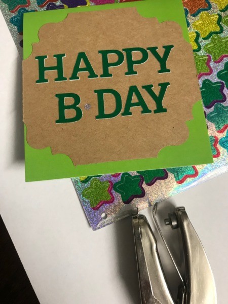 Redesigned Greeting Card - birthday card