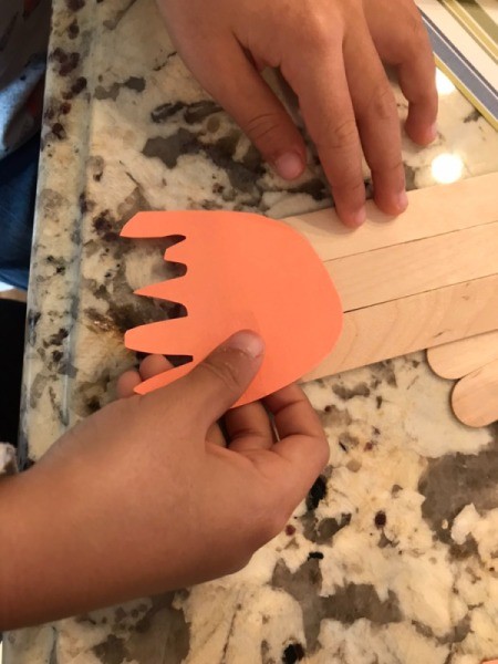 Rocketship Valentine's Day Gifts - adding flames