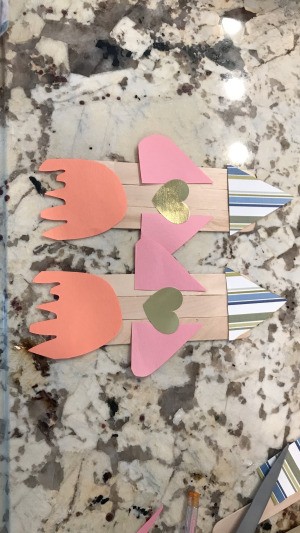 Rocketship Valentine's Day Gifts - two finished rocket gifts