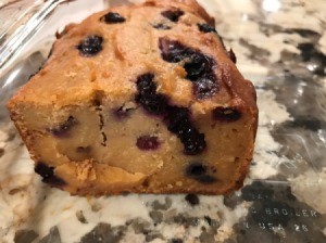 Blueberry Yogurt
Loaf Cake