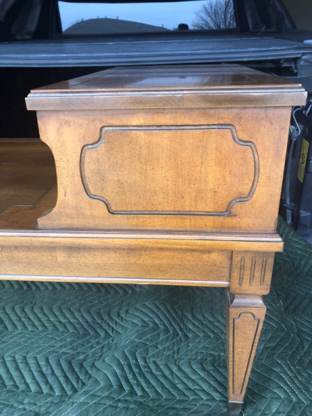 Value of a Mersman Step End Table and Coffee Table